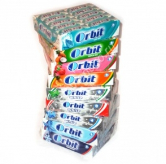 Жевательная резинка "Орбит" в ассорт