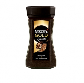 Кофе "Нескафе Голд" Бариста 85г ст/б