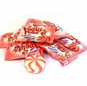 Карамель "Кремка" клубника со сливками 1кг