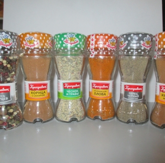 Специи Банка Приправыч в ассорт 35-55г*6