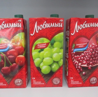 Нектар "Любимый" 0,95л в ассортименте