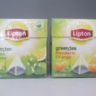 Чай "Липтон" 20п в ассорт зеленый ПИРАМИДКИ