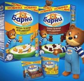 Печенье фас "Барни" 165гр