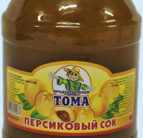 Сок Персиковый 2л Д.Тома