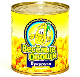Кукуруза "Веселые овощи" 400гр