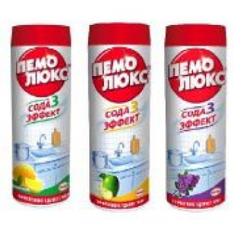 Чистящий порошок Пемолюкс 400г в ассорт