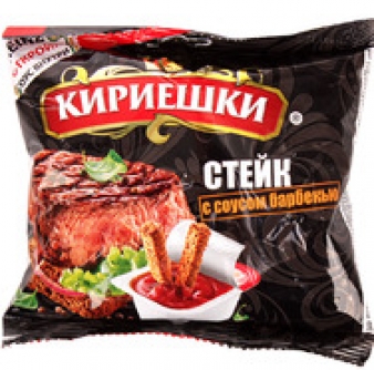 Кириешки "Хайнц" 60гр+25г соус в ассорт