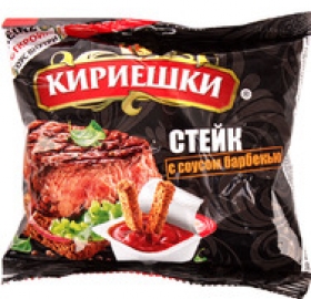 Кириешки "Хайнц" 60гр+25г соус в ассорт